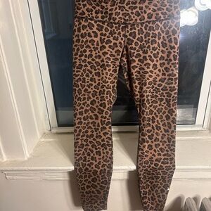 Nike leopard print brown and Black Dri-FIT Apparel